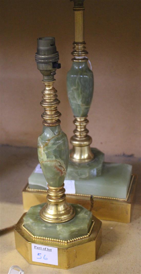 2 lamps